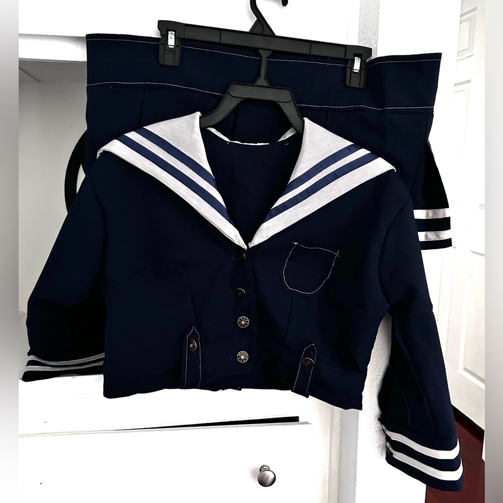 Dolls Kill Sucker Punch Babydoll Sailor Costume